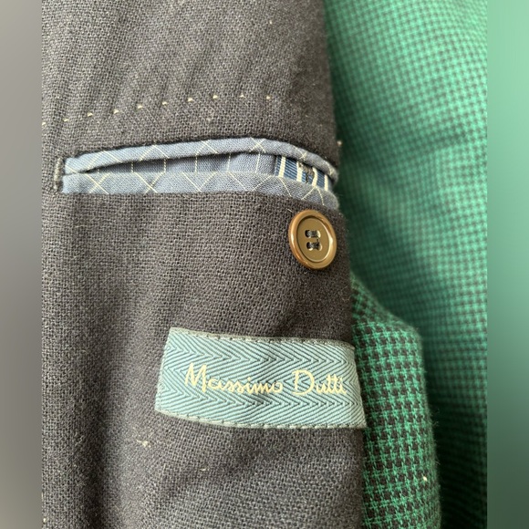 Massimo Dutti Navy Sport Coat - Picture 2 of 3
